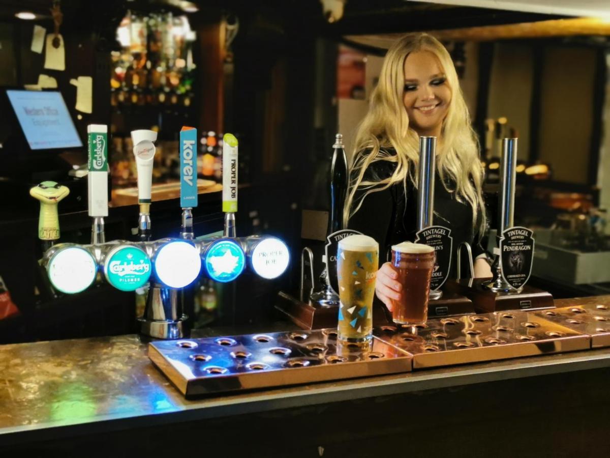 The Cornishman Inn Tintagel Kültér fotó