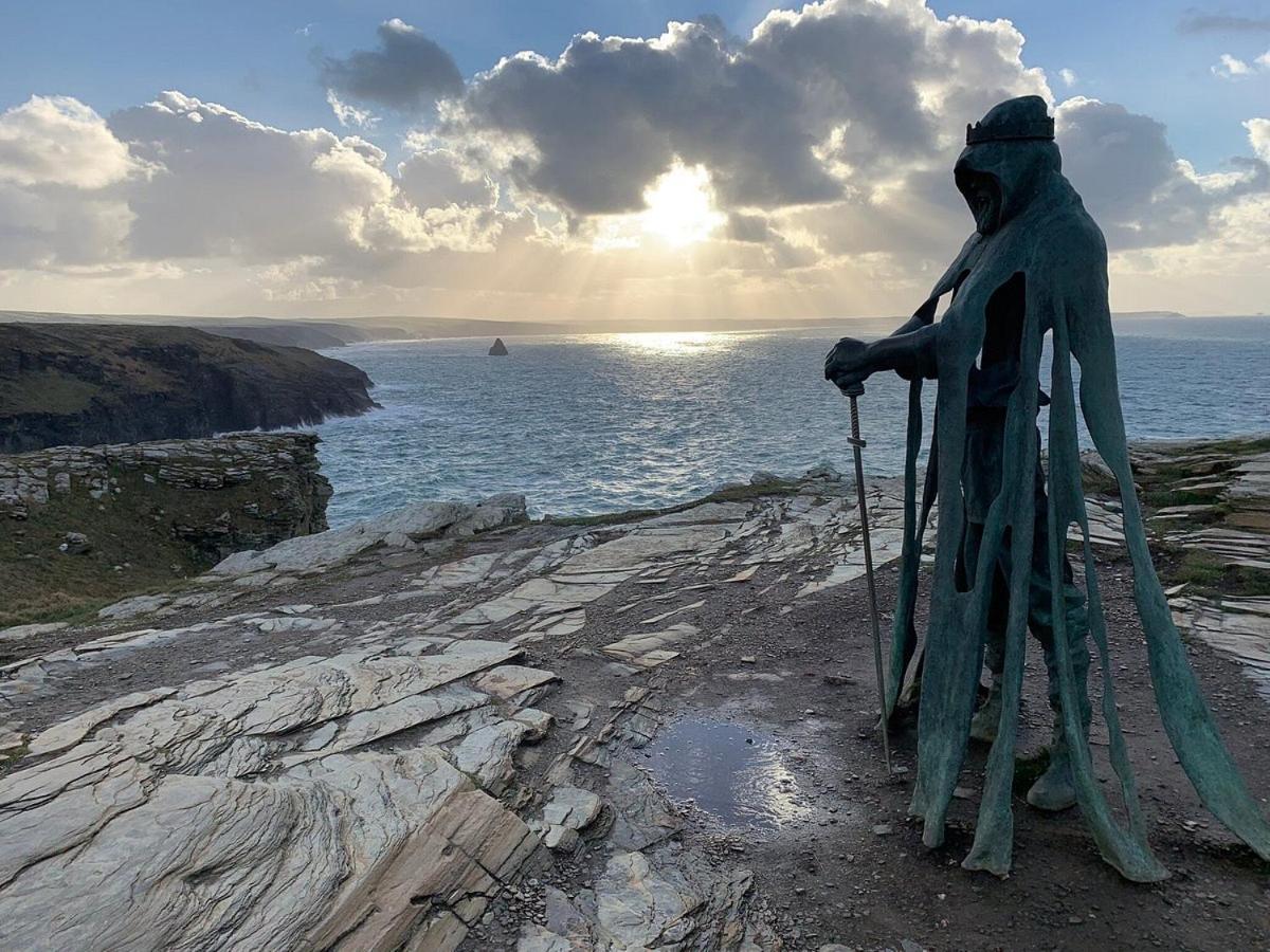 The Cornishman Inn Tintagel Kültér fotó